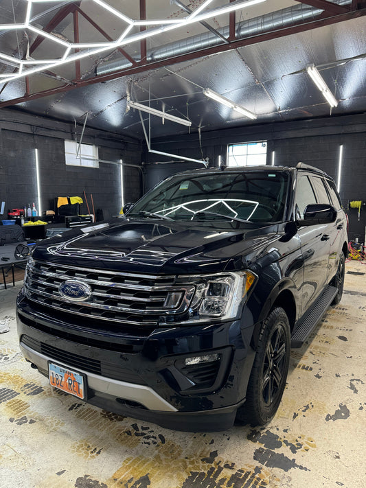 Unleash the Power of Protection: 2021 Ford Expedition Gets KAVACA Paint Protection Film Treatment at Ceramic Pro Salt Lake City!