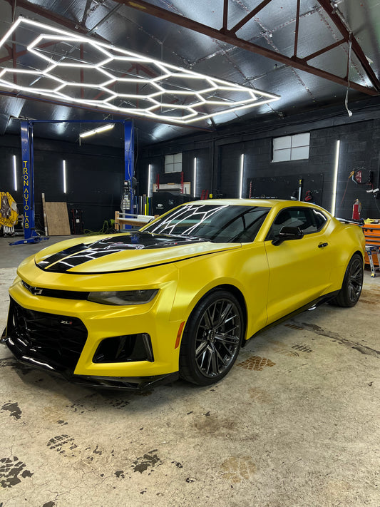 Rev Up Your Ride: Transform Your 2024 Chevrolet Camaro ZL1 with Ceramic Coating, Vinyl Wrap, and Ceramic Window Tint at Ceramic Pro Salt Lake City!