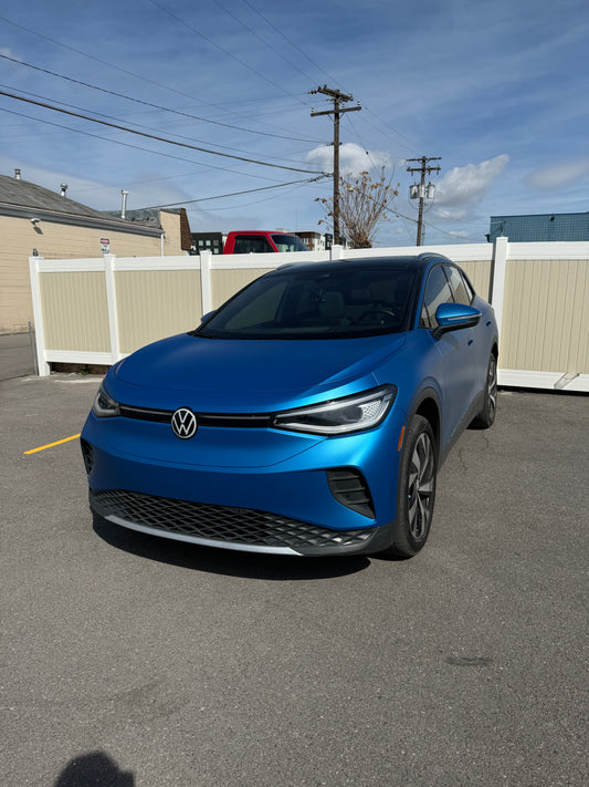 Experience the Ultimate Protection for Your 2023 Volkswagen ID4 with Ceramic Pro's Vinyl Wrap Services in Salt Lake City!