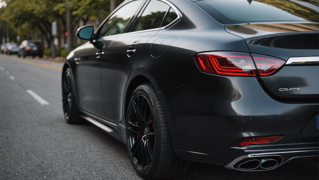 Achieve a Sleek Look with Black Matte Ceramic Coatings