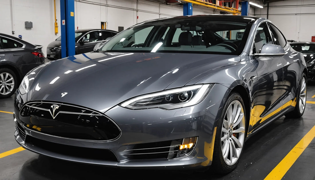 Expert Paint Correction: Enhancing Tesla's Factory Paint